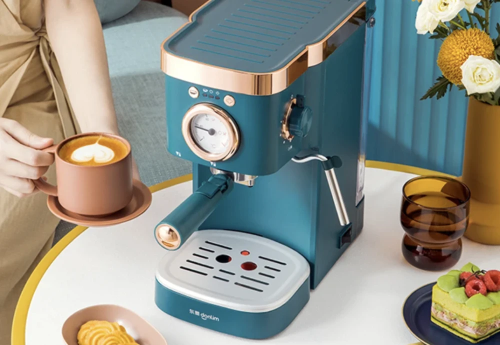 espresso machine with milk wand